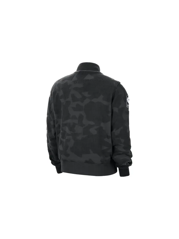 Куртка Nike x NBA N31 Lightweight Courtside Jacket 'Black' — изображение 3 из 3, черный