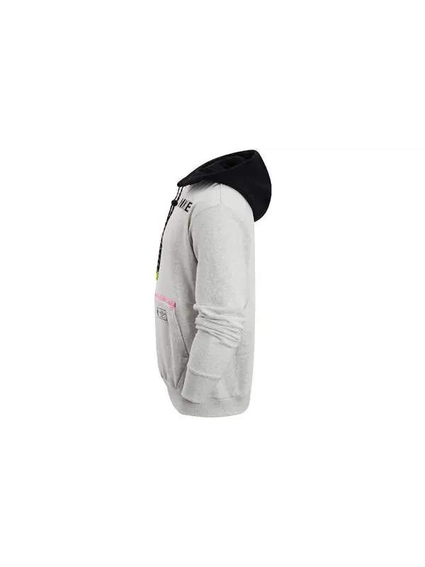 Толстовка Nike NBA Courtside Hooded Jacket 'Grey' — изображение 3 из 3, серый/мульти