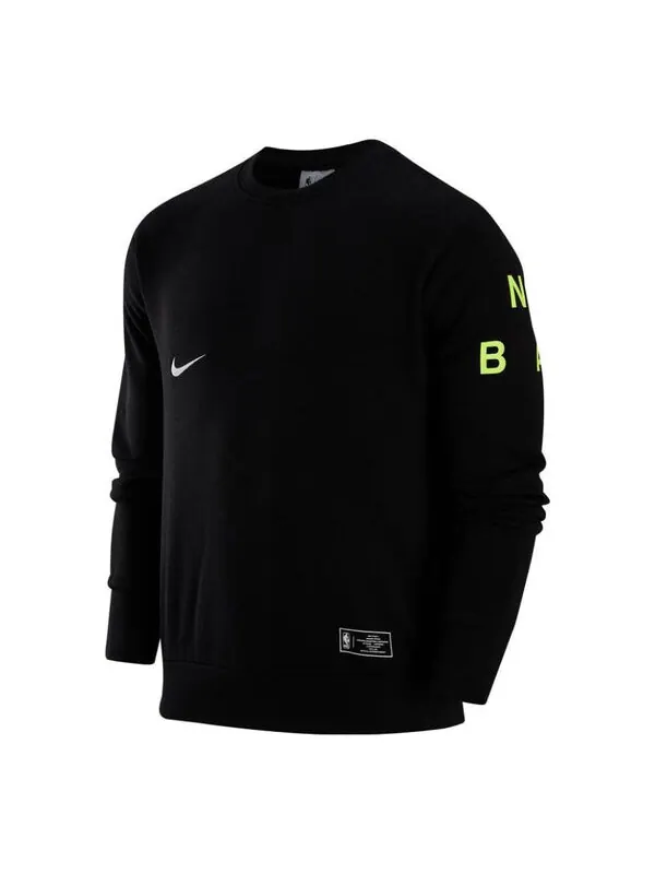 Толстовка Nike NBA TEAM 31 COURTSIDE Logo Hoodie 'Black' — изображение 1 из 3, черный/мульти