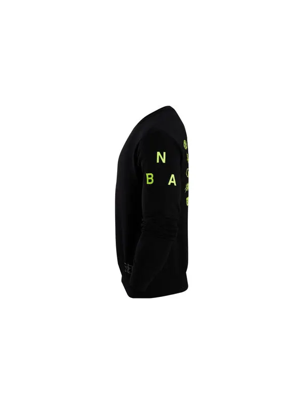 Толстовка Nike NBA TEAM 31 COURTSIDE Logo Hoodie 'Black' — изображение 3 из 3, черный/мульти