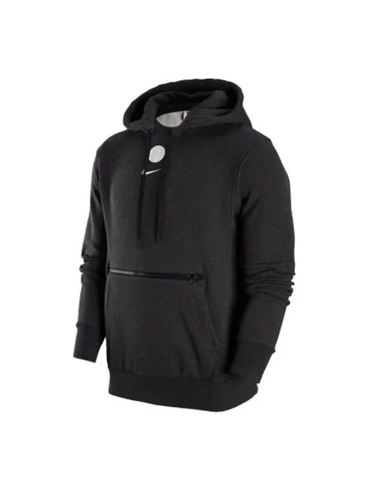 Толстовка x nba brooklyn nets courtside пуловер флисовая толстовка с капюшоном Nike — изображение 1 из 3, черный/белый