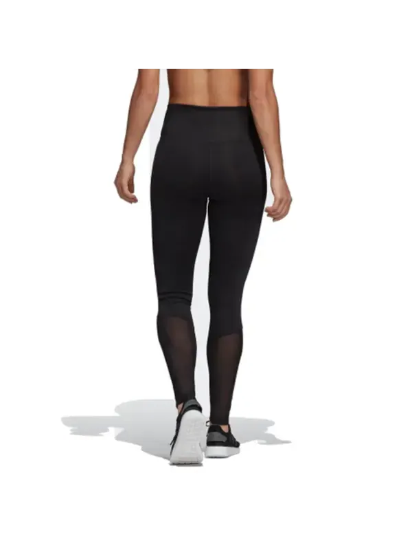 Дизайн брюк 2 move high rise logo колготки азиатские размеры Adidas — изображение 3 из 3, черный