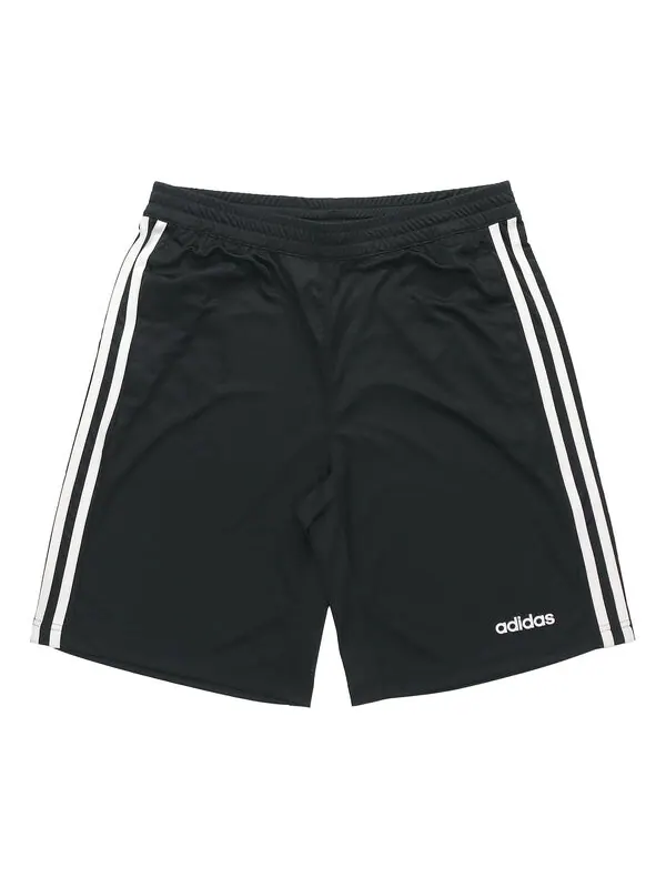 Шорты adidas Solid Color Breathable Sports Running Shorts Black — изображение 1 из 4, черный