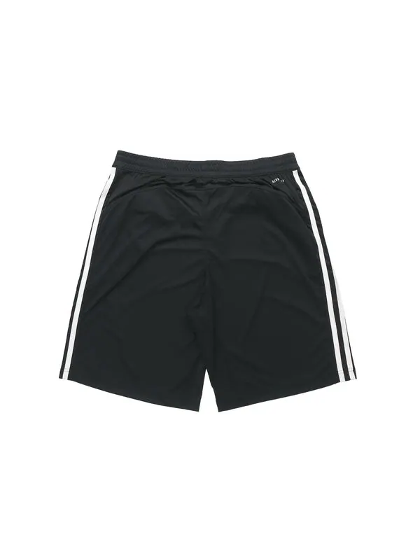 Шорты adidas Solid Color Breathable Sports Running Shorts Black — изображение 2 из 4, черный