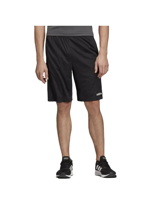 Шорты adidas Solid Color Breathable Sports Running Shorts Black — изображение 3 из 4, черный