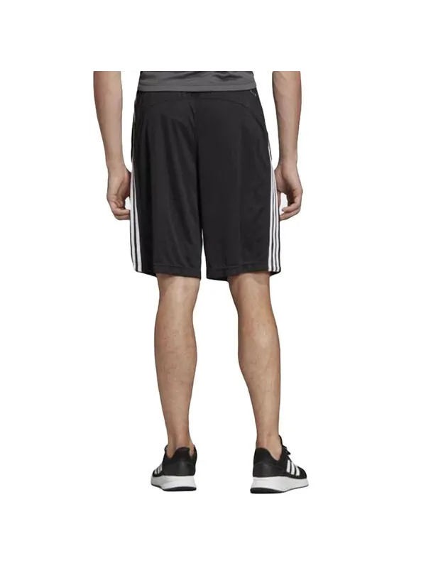 Шорты adidas Solid Color Breathable Sports Running Shorts Black — изображение 4 из 4, черный