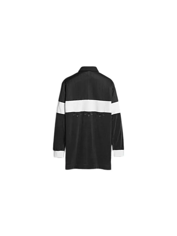 Футболка originals x alexander wang men's polo shirt Adidas — изображение 2 из 4, черный