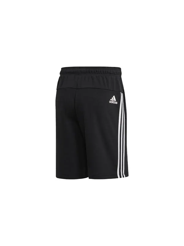 Шорты men's sports stylish knit black shorts Adidas — изображение 2 из 4, черный