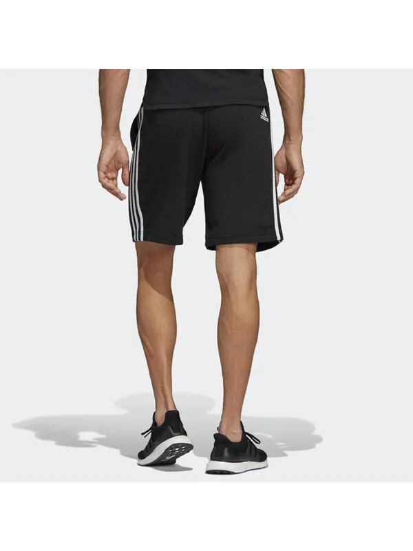 Шорты men's sports stylish knit black shorts Adidas — изображение 4 из 4, черный