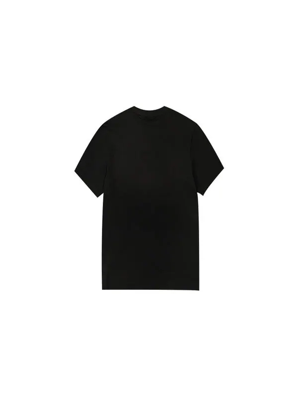 Футболка classical logo printed tee men black Adidas — изображение 2 из 4, черный