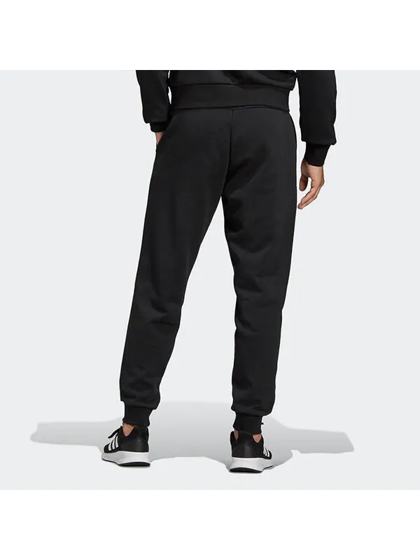 Спортивные штаны adidas E Pln T Pnt Fl Solid Color Bundle Feet Casual Sports Pants Black — изображение 4 из 4, черный