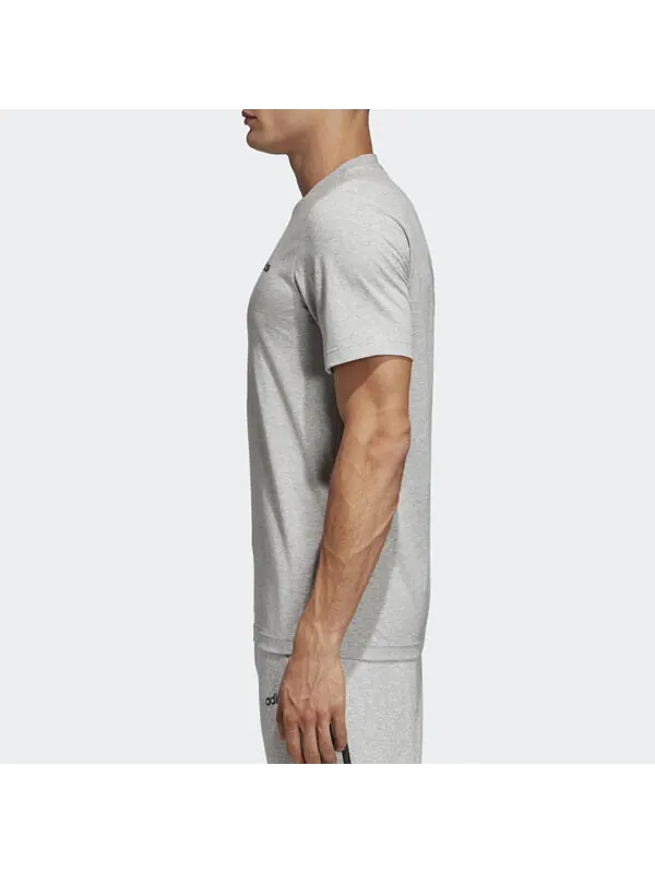 Футболка e pin tee sports stylish round neck short sleeve gray Adidas — изображение 4 из 4, серый