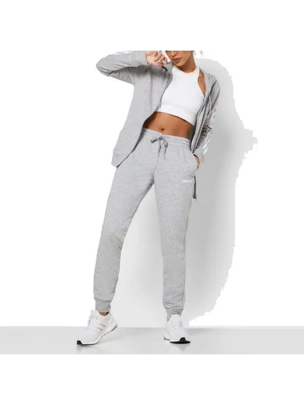 Брюки Essentials Solid брюки азиатские размеры Adidas — изображение 3 из 3, серый