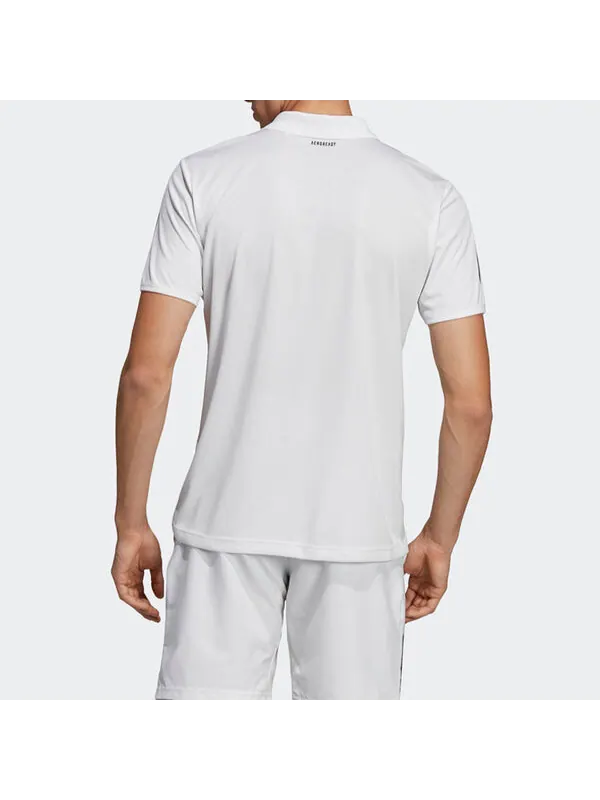 Футболка adidas Club 3STR Polo Tennis Sports Polo Shirt White — изображение 4 из 4, белый