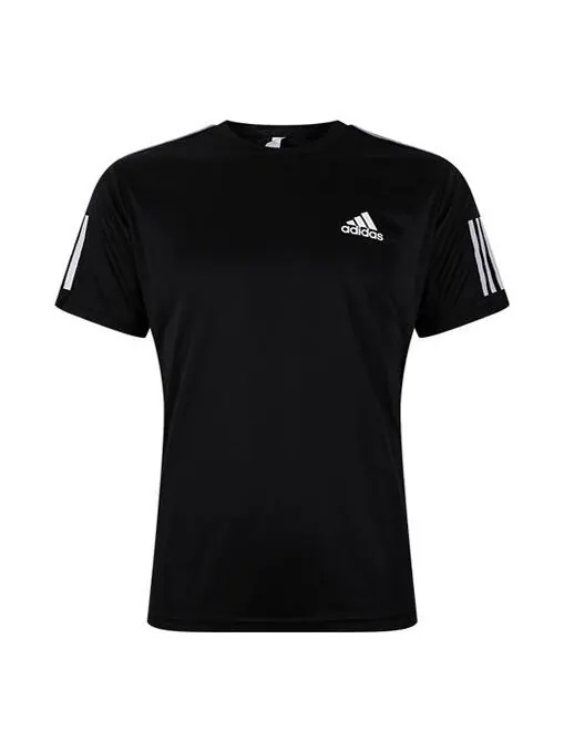 Футболка adidas Club 3str Tee Tennis Sports Short-sleeve Tee Men Black — изображение 1 из 4, черный