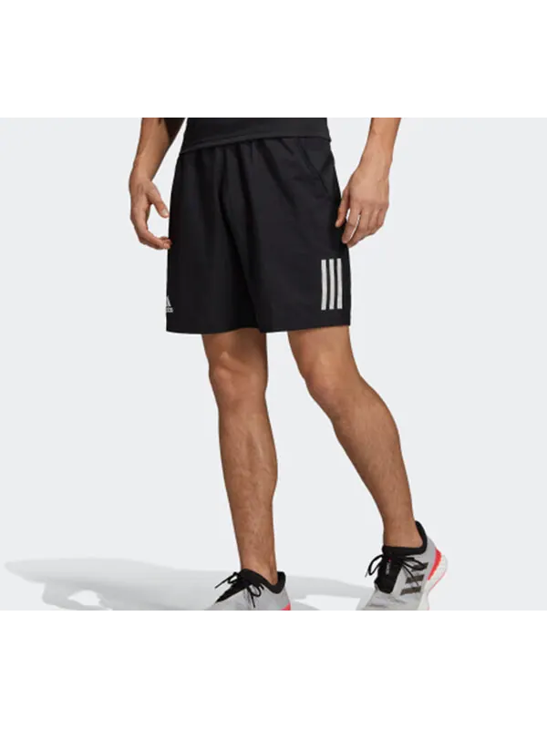 Шорты printing straight sports shorts black Adidas — изображение 3 из 4, черный