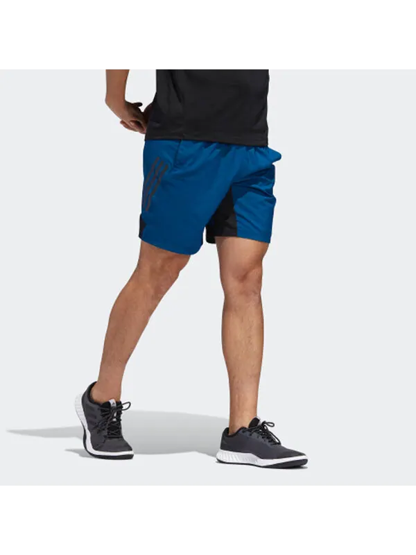 Шорты Men's adidas Training Sports Woven Shorts — изображение 3 из 4, синий
