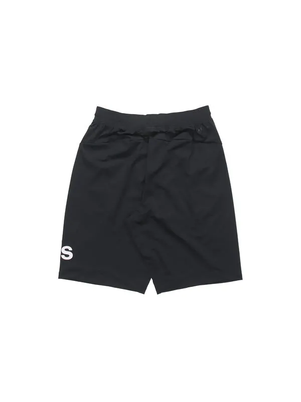 Шорты sports slogan knitted shorts men black Adidas — изображение 2 из 4, черный