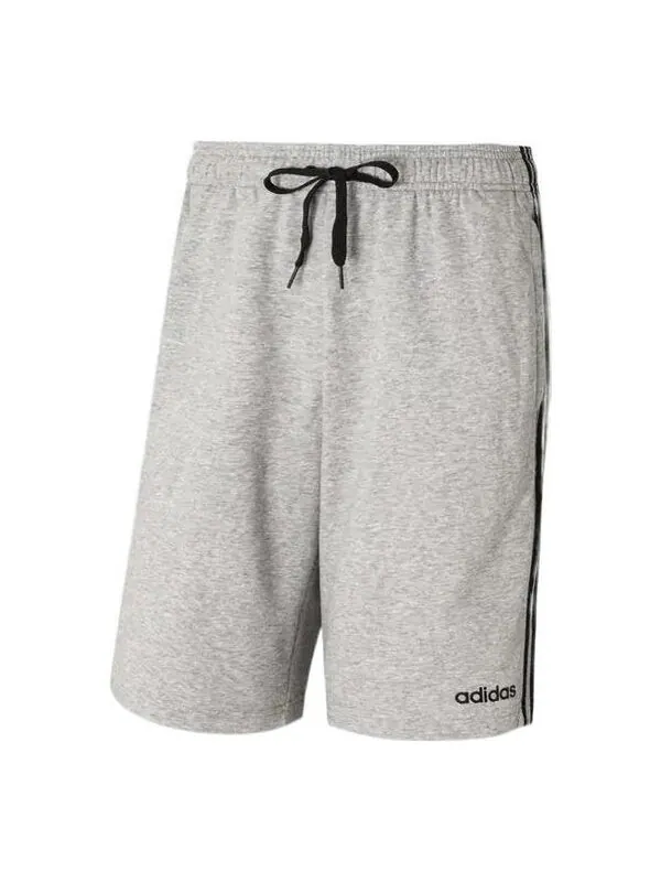Шорты Men's adidas Stripe Logo Training Knit Casual Sports Shorts Gray — изображение 1 из 4, мульти