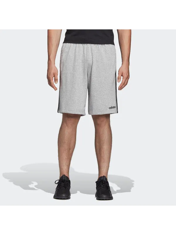 Шорты Men's adidas Stripe Logo Training Knit Casual Sports Shorts Gray — изображение 3 из 4, мульти