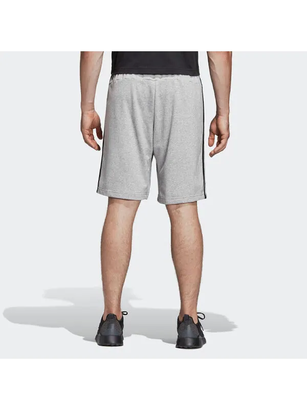 Шорты Men's adidas Stripe Logo Training Knit Casual Sports Shorts Gray — изображение 4 из 4, мульти