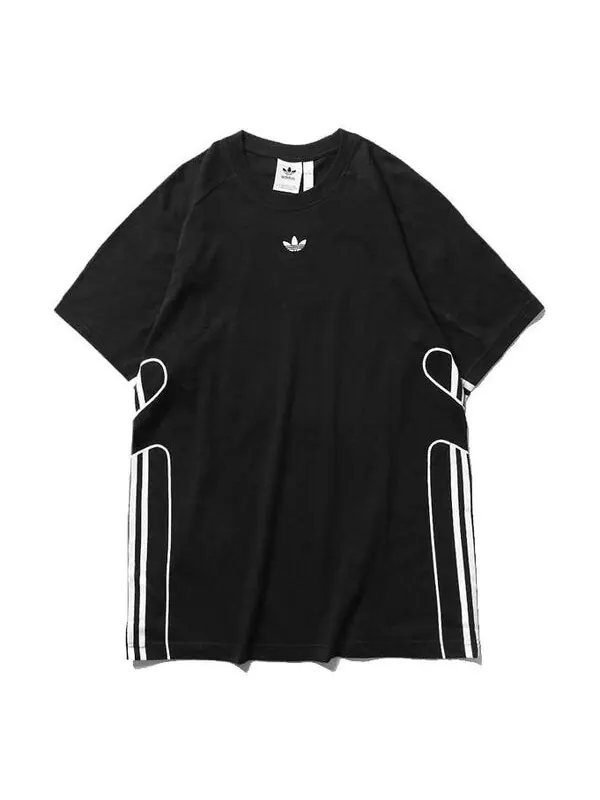 Футболка originals flamestrike short sleeve black Adidas — изображение 1 из 1, черный