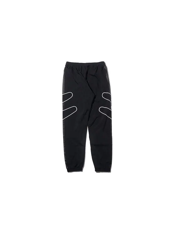 Спортивные штаны adidas originals Flamestrike White Sports Long Pants Black — изображение 2 из 2, черный/белый