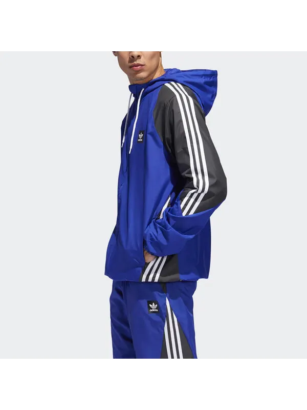 Куртка adidas originals Insley Hooded Jacket Blue — изображение 4 из 4, синий