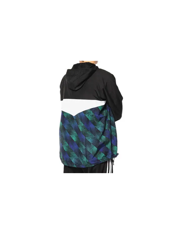 Куртка adidas originals hooded Zipper Casual Sports Jacket Multicolor — изображение 2 из 4, мульти