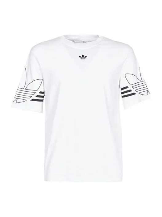 Футболка originals outline tee round neck short sleeve white Adidas — изображение 1 из 4, белый