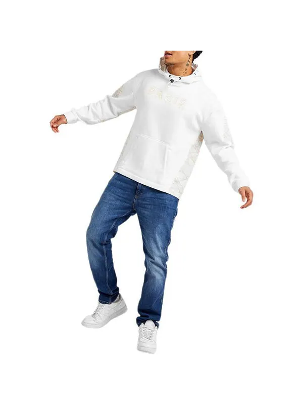 Толстовка Air Jordan x PSG Hoodie 'White' — изображение 2 из 3, белый/мульти
