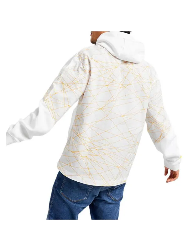 Толстовка Air Jordan x PSG Hoodie 'White' — изображение 3 из 3, белый/мульти