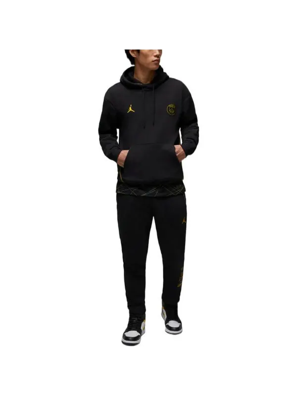 Спортивные штаны спортивные штаны x psg Air Jordan — изображение 3 из 3, черный/желтый