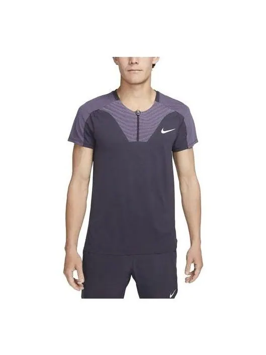 Футболка Court Dri Fit Adv Slam Logo Tee Nike — изображение 1 из 3, фиолетовый