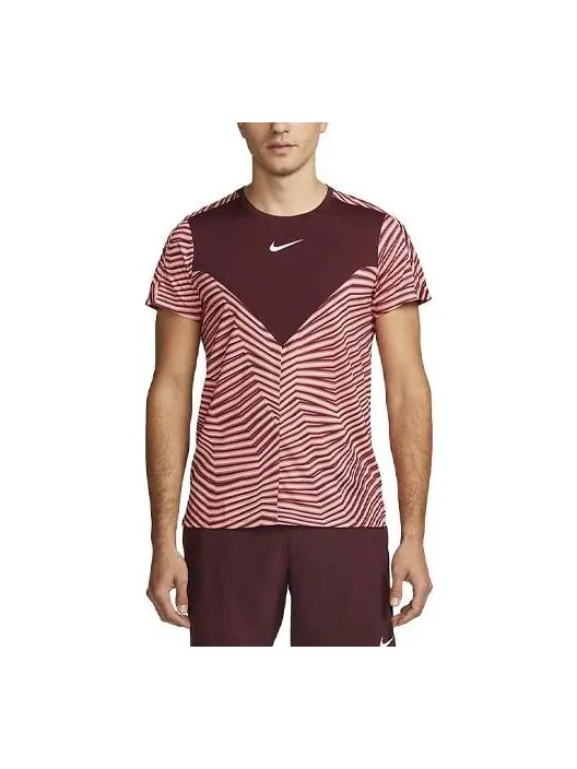Футболка Nike Court Dri-FIT Slam T-Shirt 'Red' — изображение 1 из 3, красный