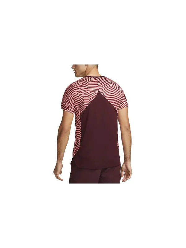 Футболка Nike Court Dri-FIT Slam T-Shirt 'Red' — изображение 2 из 3, красный