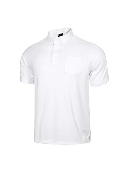 Футболка m s2s sc tero p chest pocket short sleeve polo shirt white Adidas — изображение 1 из 4, белый