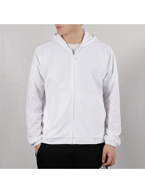 Куртка Adidas M ID Mesh Full Zip Jacket 'White' — изображение 3 из 4, белый
