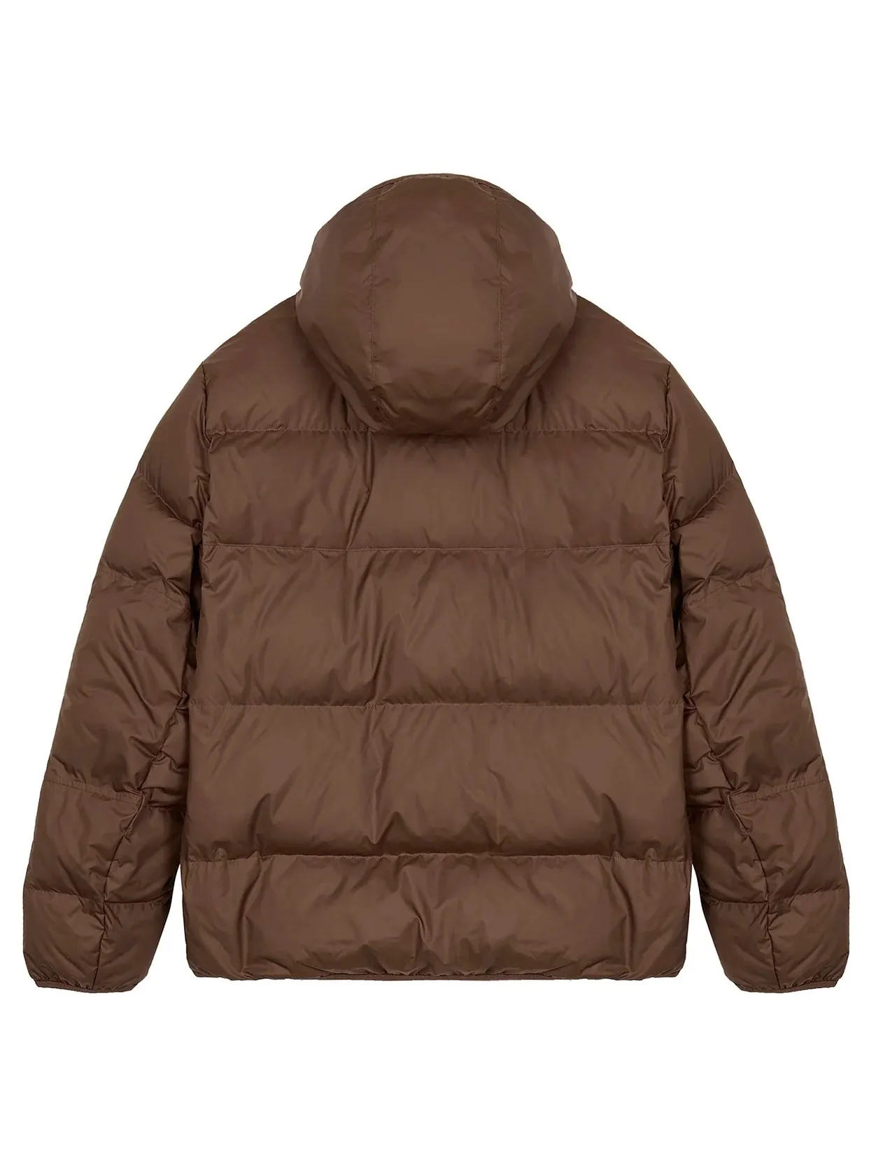Куртка Nike Hooded Puffer — изображение 2 из 4, темно-коричневый