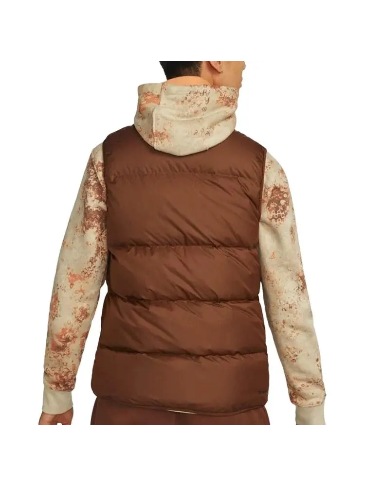 Жилет Nike Windproof Warm Stand Collar Down — изображение 5 из 6, коричневый