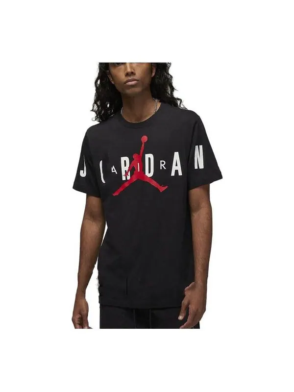 Футболка Jumpman эластичная футболка Air Jordan — изображение 1 из 4, черный/мульти
