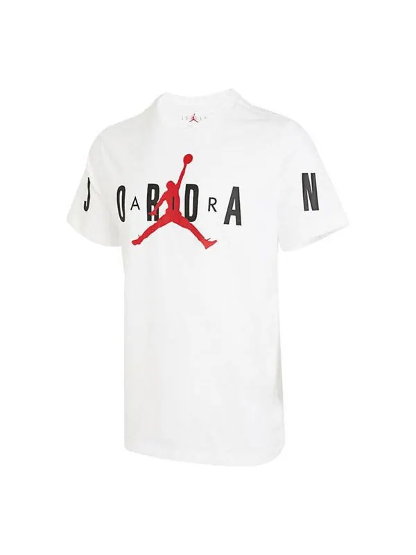 Футболка стрейч футболка Air Jordan — изображение 1 из 4, белый/мульти