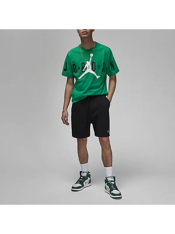 Футболка с логотипом jumpman Air Jordan — изображение 3 из 4, зеленый/мульти