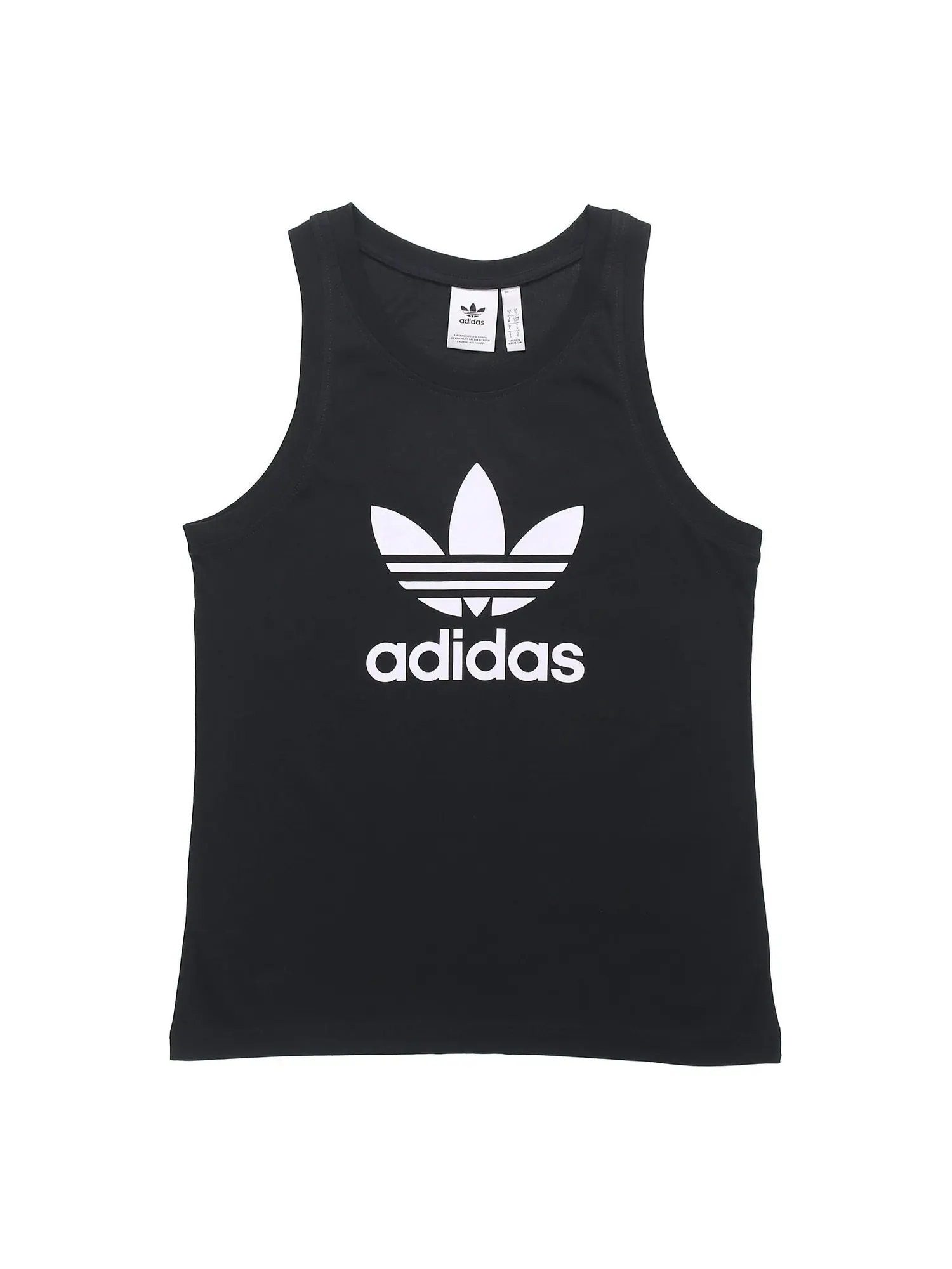 Жилет adidas originals Men's Trefoil logo Vest Black — изображение 1 из 5, черный
