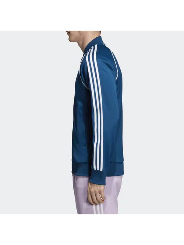 Куртка Men's adidas originals Zipper Sports Jacket — изображение 2 из 2, синий