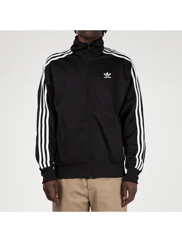 Куртка adidas originals Firebird Track Jacket Retro Athleisure Casual Sports Black — изображение 3 из 4, черный