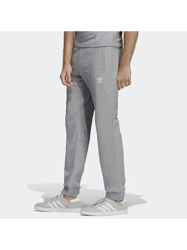 Спортивные штаны Men's adidas originals Gray Sports Pants/Trousers/Joggers — изображение 4 из 4, серый