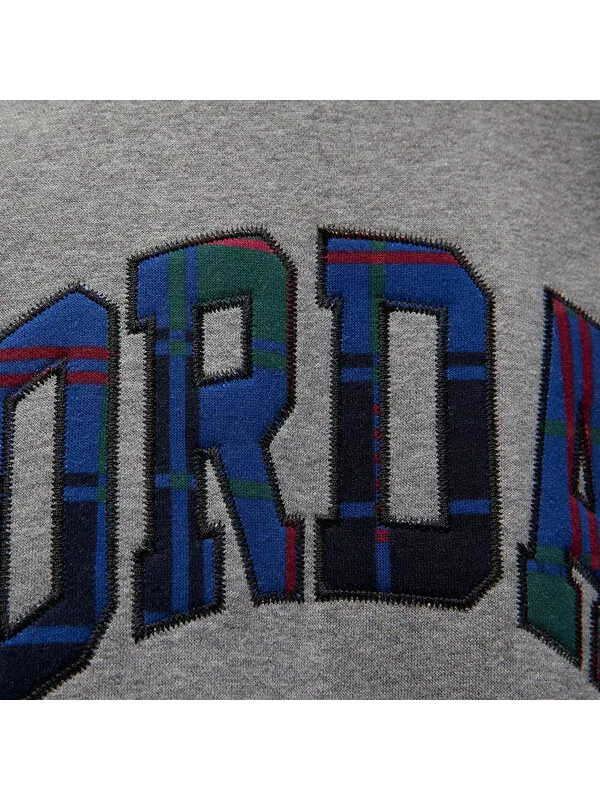 Толстовка с капюшоном из флиса для отдыха Air Jordan — изображение 4 из 4, серый