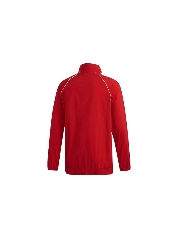Куртка adidas originals Casual Sports Hooded Jacket Red — изображение 2 из 4, красный