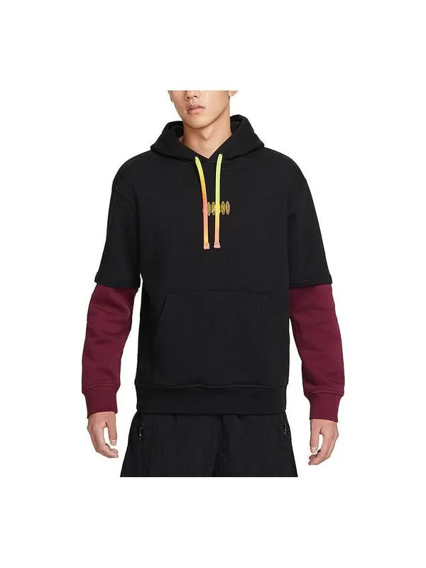 Толстовка Air jordan Mvp Sweatshirt Pullover Hoodie 'Black' — изображение 1 из 3, черный
